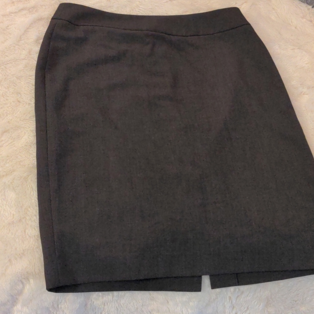 Calvin Klein Gray pencil skirt